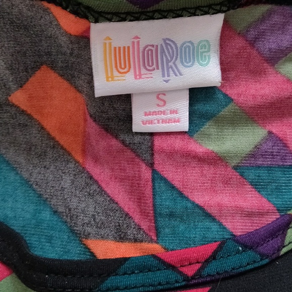 🗺️ Lularoe Small Irma Woman's Size 10-16 Polyester Spandex Stretchy Blend EUC - Picture 4 of 12